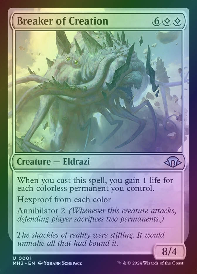 Breaker of Creation (MH3) (1) / Foil