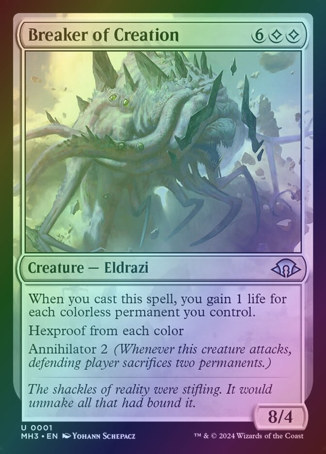 Breaker of Creation (MH3) (1) / Foil