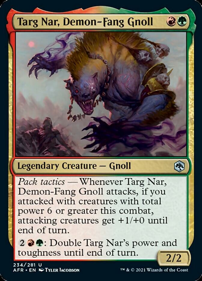 Targ Nar, Demon-Fang Gnoll (AFR)