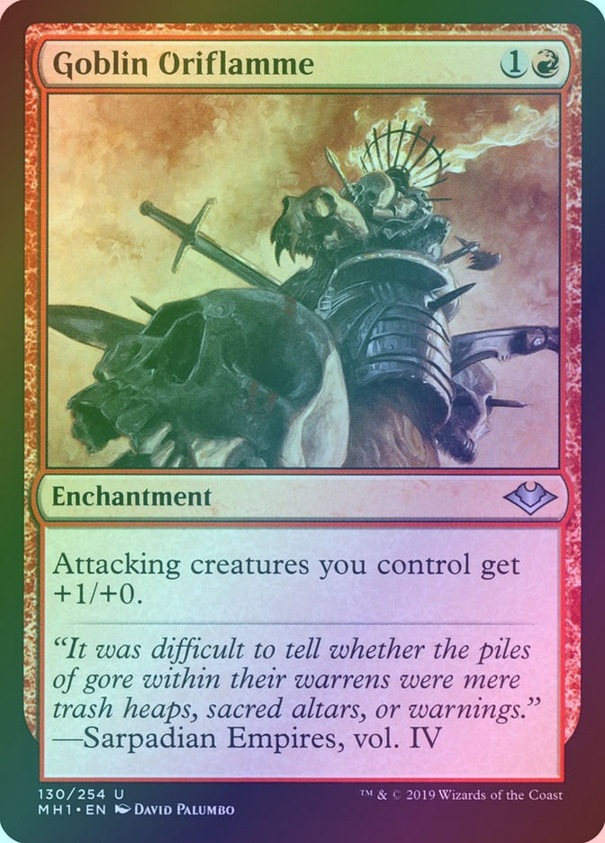 Goblin Oriflamme (MH1) (130) / Foil