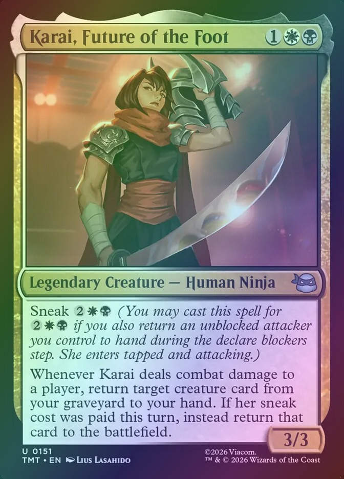 Karai, Future of the Foot (TMT) (151) / Foil