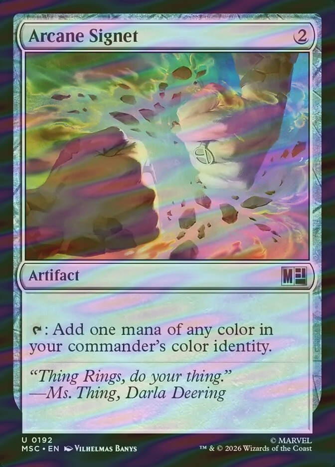 Arcane Signet (MSC) (192) / Surge Foil