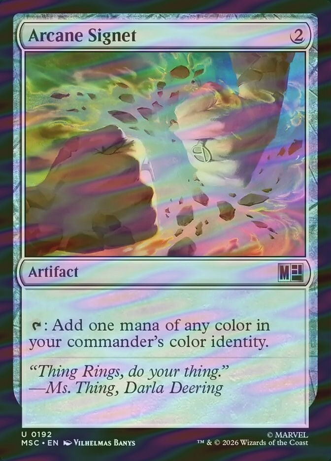 Arcane Signet (MSC) (192) / Surge Foil
