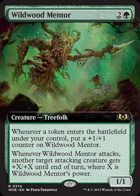 Wildwood Mentor (woe) / Extended Art