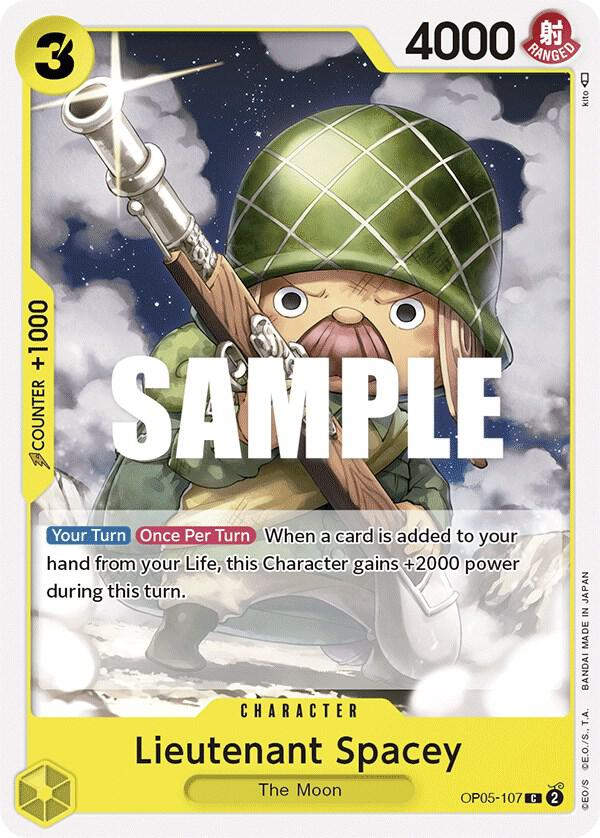 Lieutenant Spacey (OP05-107)
