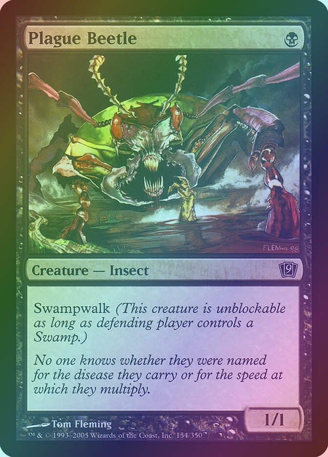 Plague Beetle (9ED) (154★) / Foil