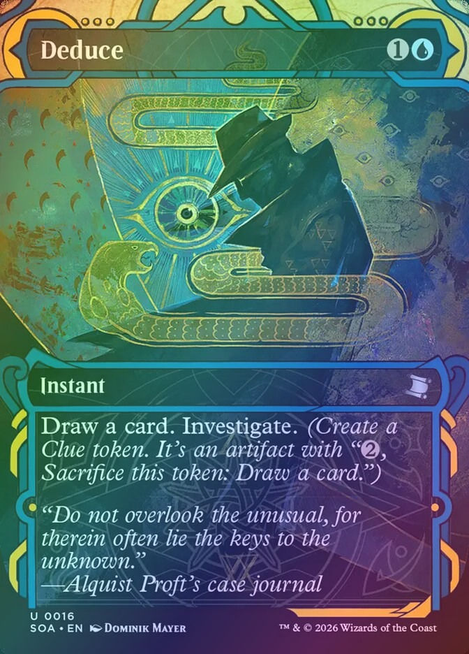 Deduce (SOA) (16) / Borderless / Showcase / Foil