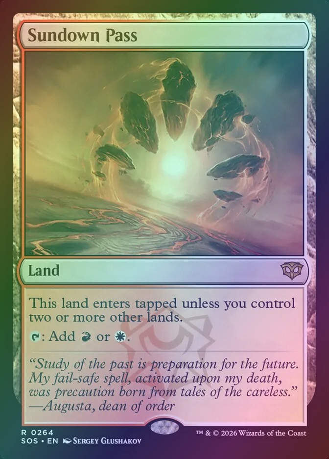 Sundown Pass (SOS) (264) / Foil