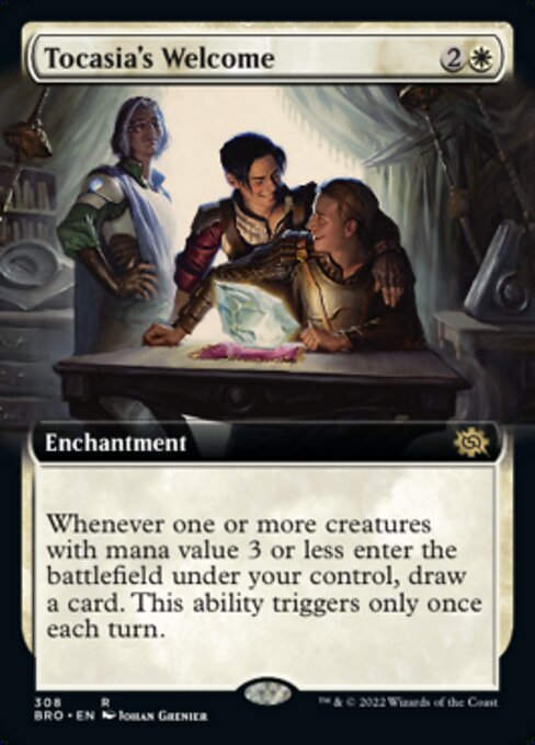 Tocasia's Welcome (BRO) / Extended Art
