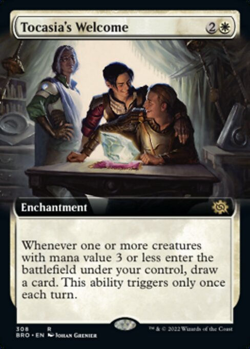 Tocasia's Welcome (BRO) / Extended Art