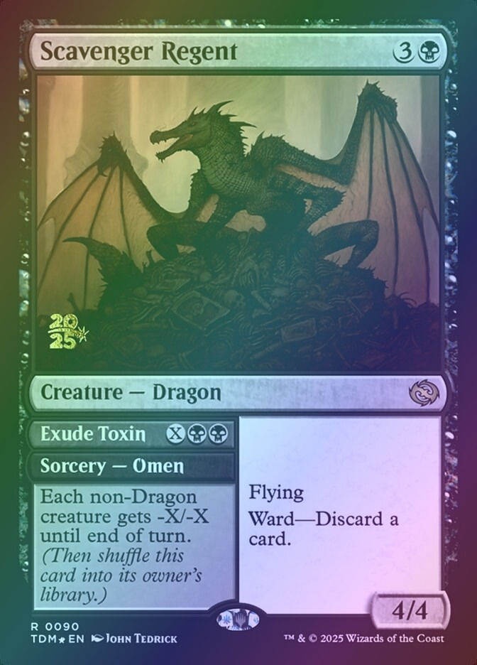 Scavenger Regent // Exude Toxin (PTDM) (90s) / Foil