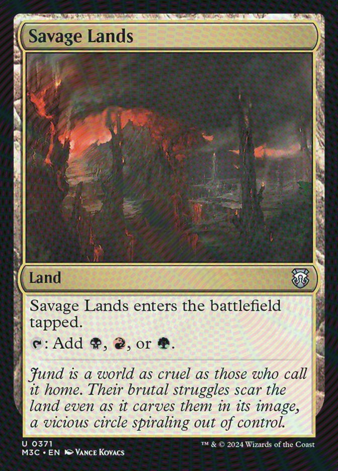 Savage Lands (M3C) (371) / Ripple Foil