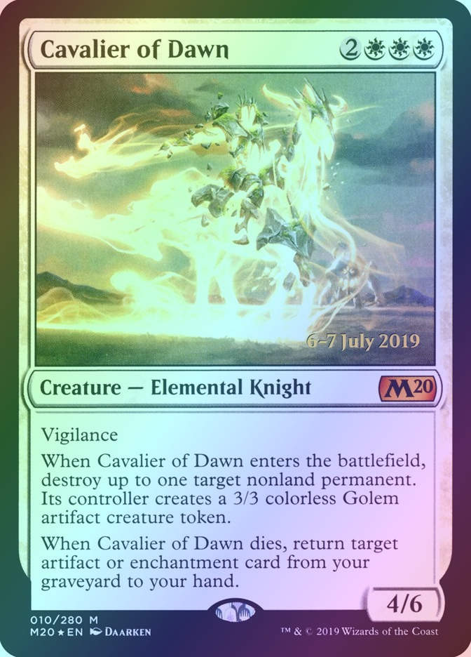 Cavalier of Dawn (PM20) (10s) / Foil
