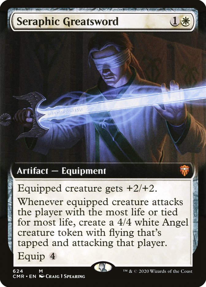 Seraphic Greatsword (CMR) (624) / Extended Art