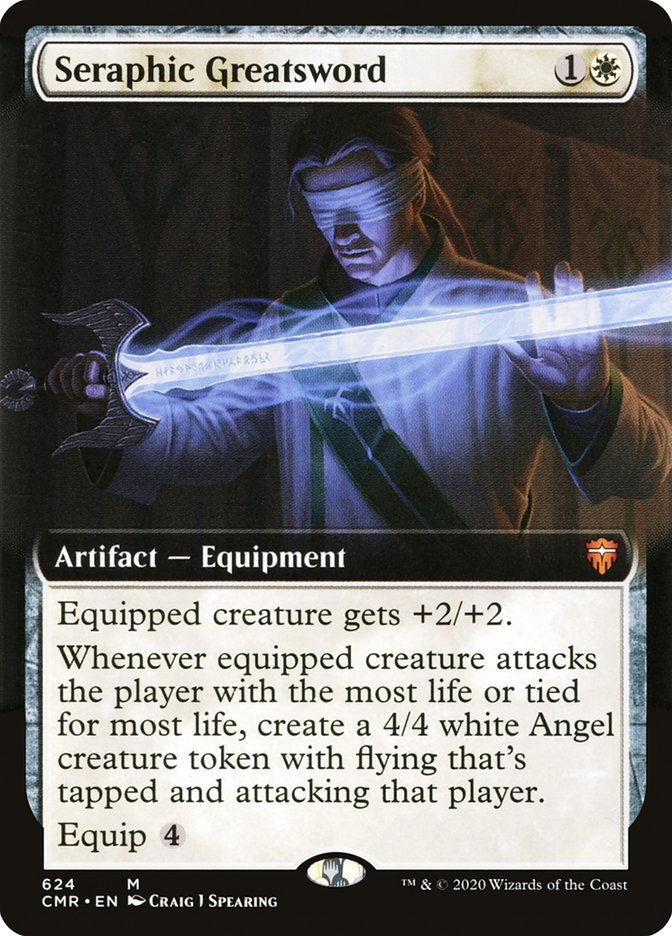 Seraphic Greatsword (CMR) (624) / Extended Art