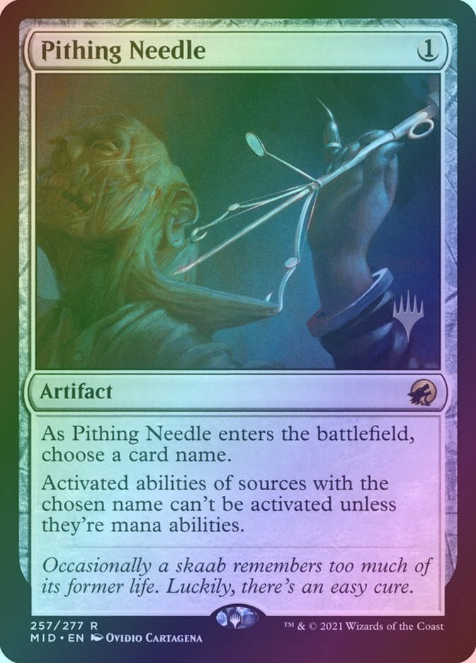 Pithing Needle (PMID) (257p) / Foil