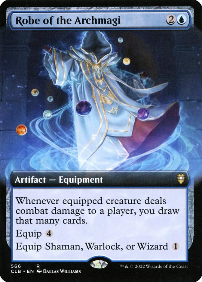 Robe of the Archmagi (CLB) (566) / Extended Art