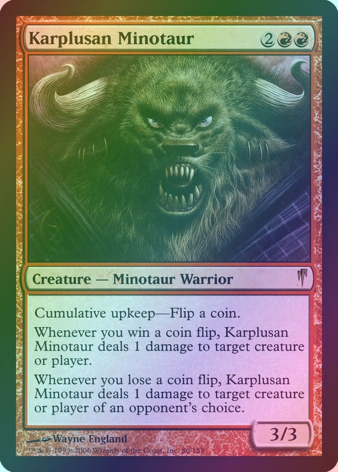 Karplusan Minotaur (CSP) (86) / Foil