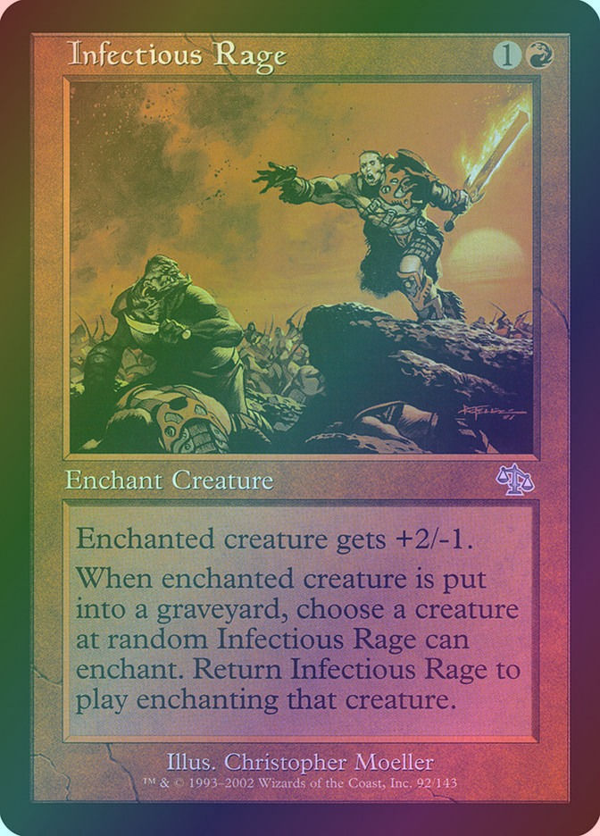 Infectious Rage (JUD) (92) / Foil