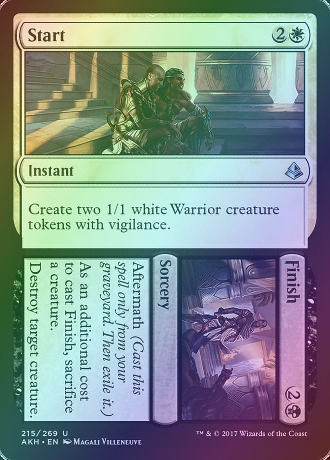 Start // Finish (AKH) (215) / Foil