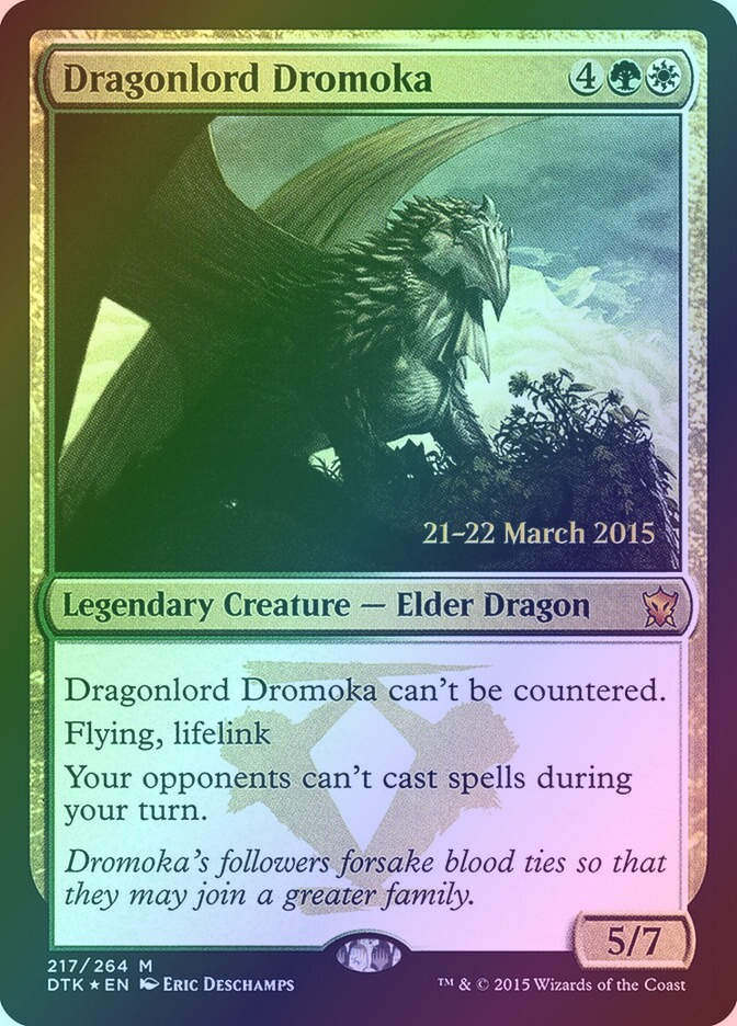 Dragonlord Dromoka (PDTK) (217s) / Foil