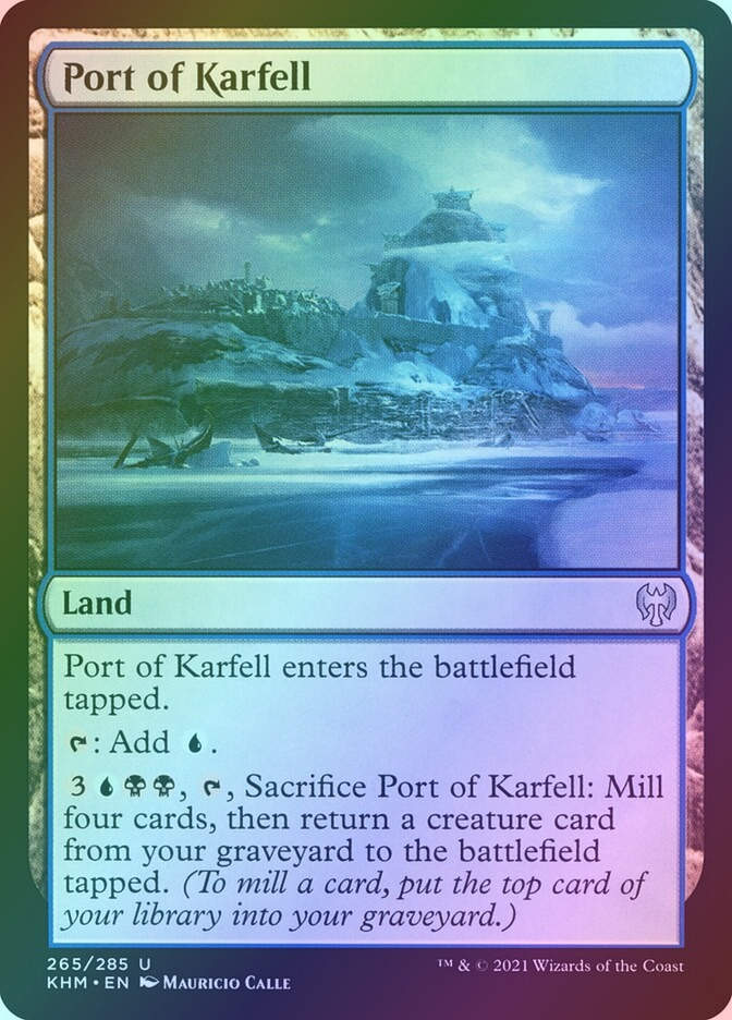 Port of Karfell (KHM) (265) / Foil
