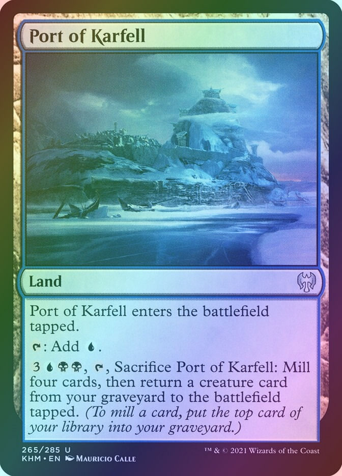 Port of Karfell (KHM) (265) / Foil