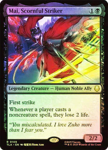 Mai, Scornful Striker (TLA) (109) / Foil