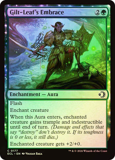 Gilt-Leaf's Embrace (ECL) (177) / Foil