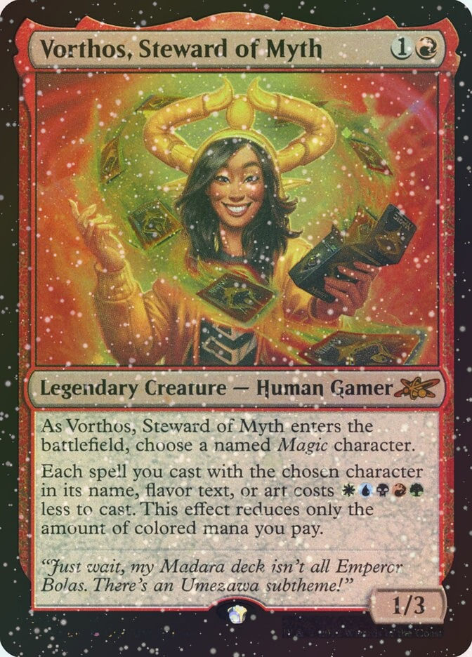 Vorthos, Steward of Myth (UNF) (412) / Galaxy Foil