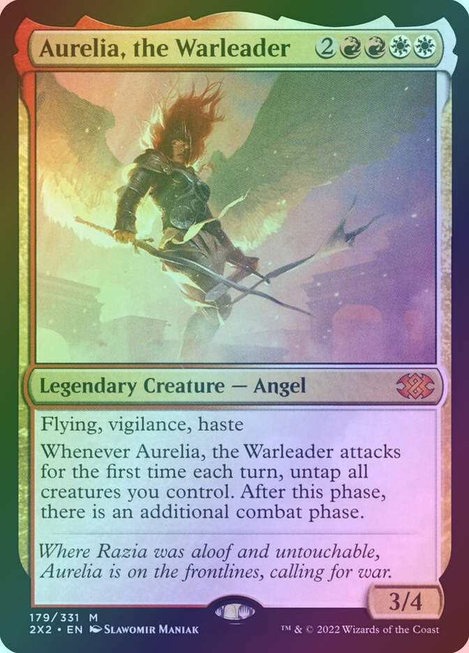 Aurelia, the Warleader (2X2) (179) / Foil