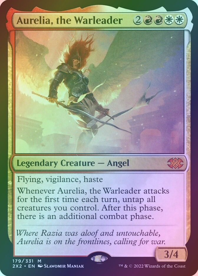 Aurelia, the Warleader (2X2) (179) / Foil