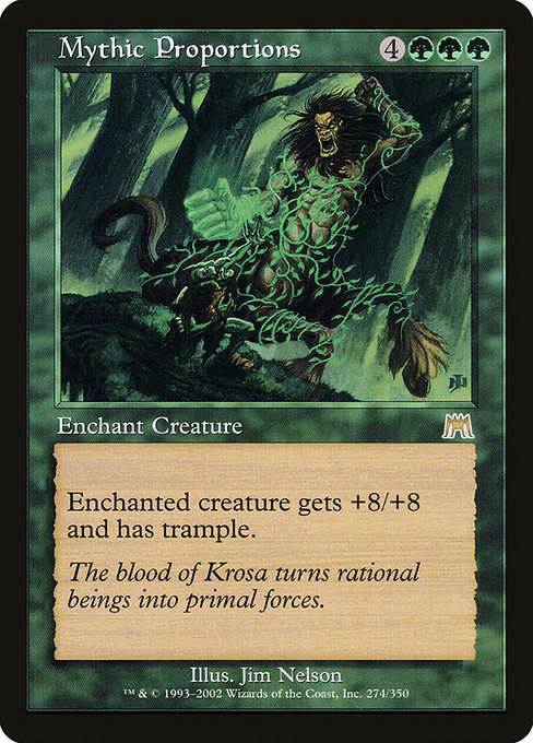 Mythic Proportions (ONS)