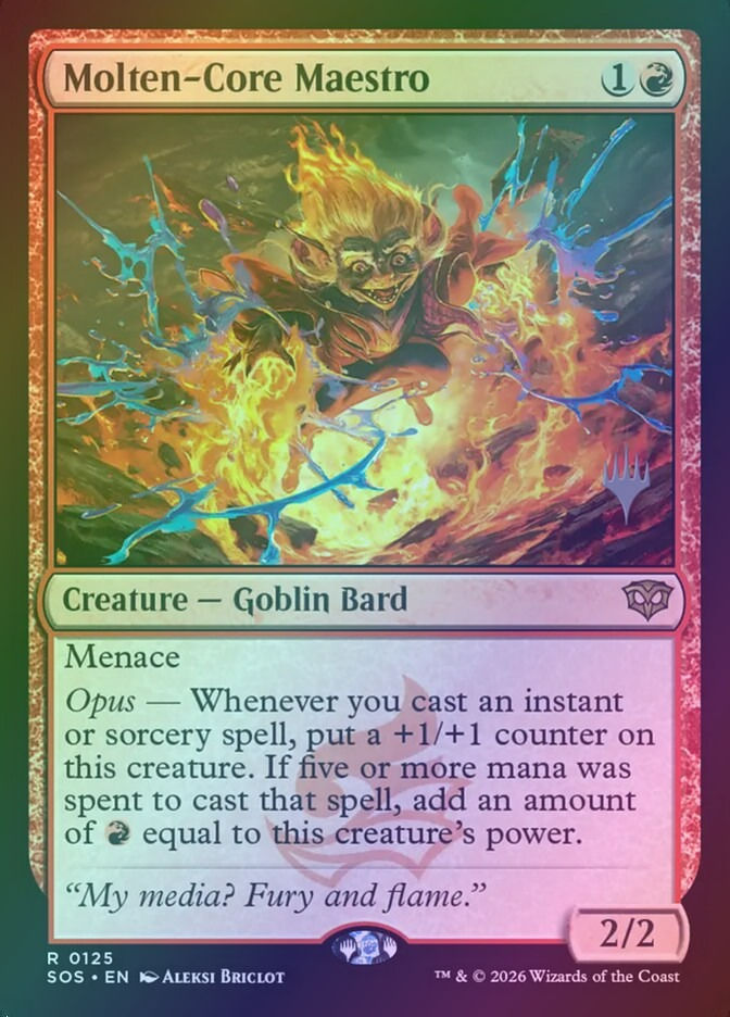 Molten-Core Maestro (PSOS) (125p) / Foil