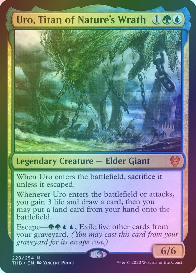 Uro, Titan of Nature's Wrath (PTHB) (229p) / Foil