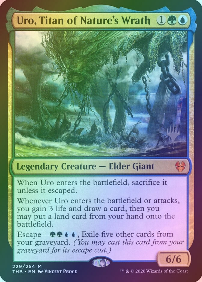Uro, Titan of Nature's Wrath (PTHB) (229p) / Foil