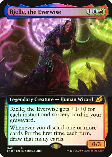 Rielle, the Everwise (IKO) (342) / Extended Art / Foil