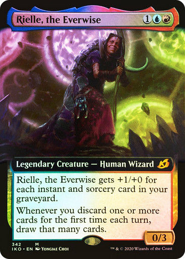 Rielle, the Everwise (IKO) (342) / Extended Art / Foil