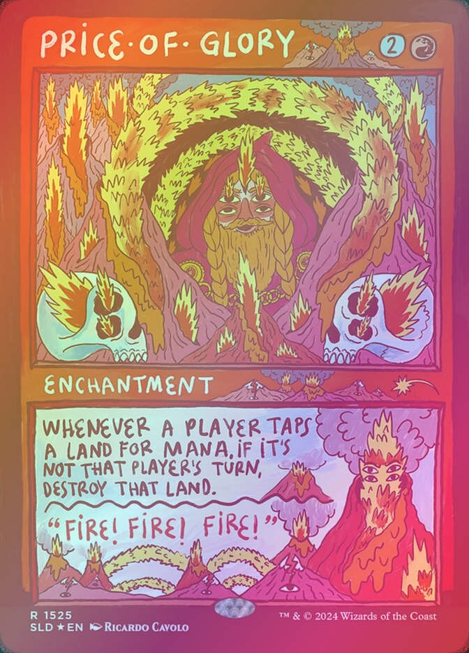 Price of Glory (SLD) (1525) / Rainbow Foil