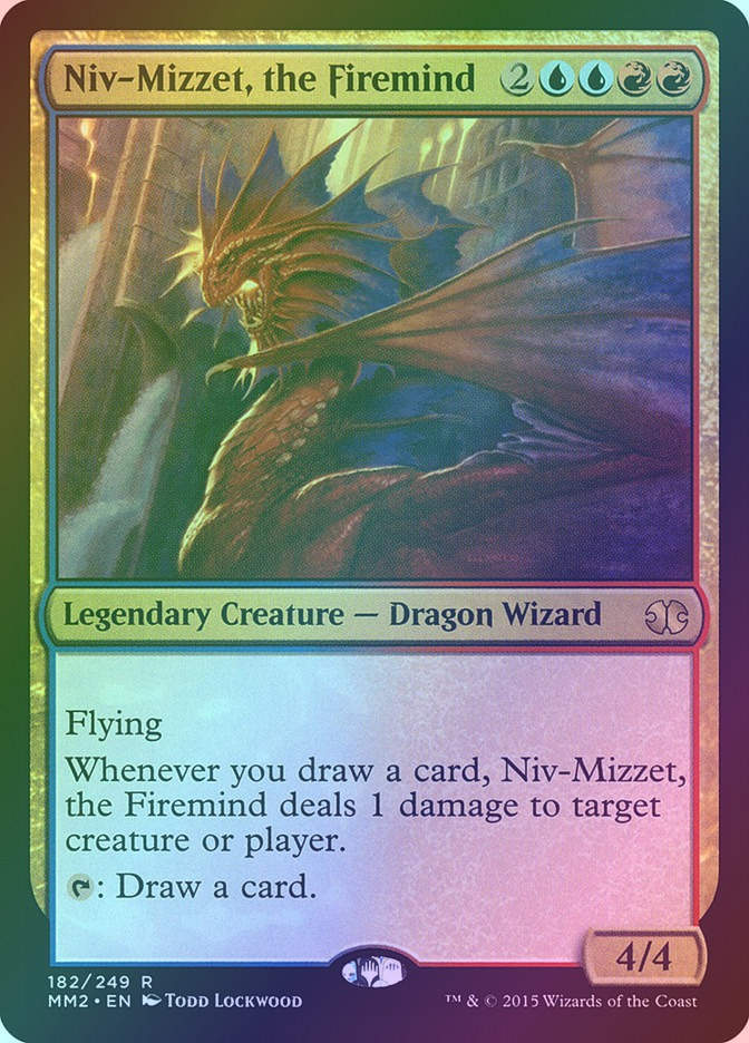 Niv-Mizzet, the Firemind (MM2) (182) / Foil