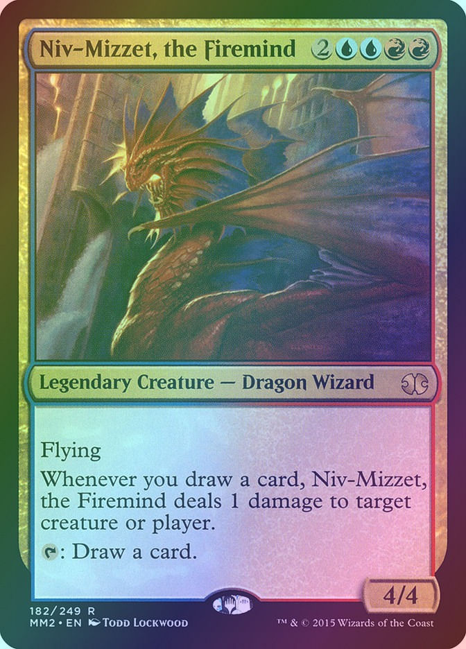 Niv-Mizzet, the Firemind (MM2) (182) / Foil
