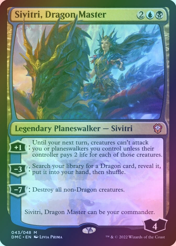 Sivitri, Dragon Master (DMC) (43) / Foil