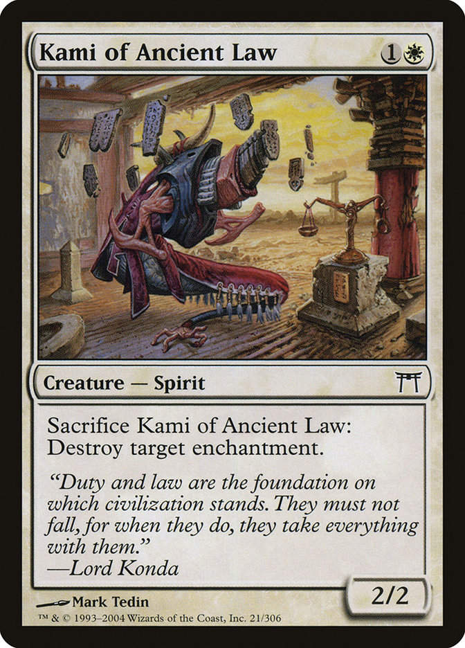 Kami of Ancient Law (CHK) (21)