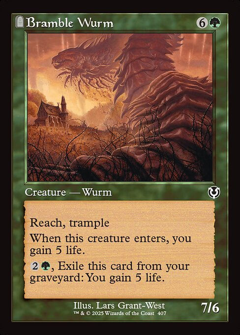 Bramble Wurm (INR) (407) / Retro Frame
