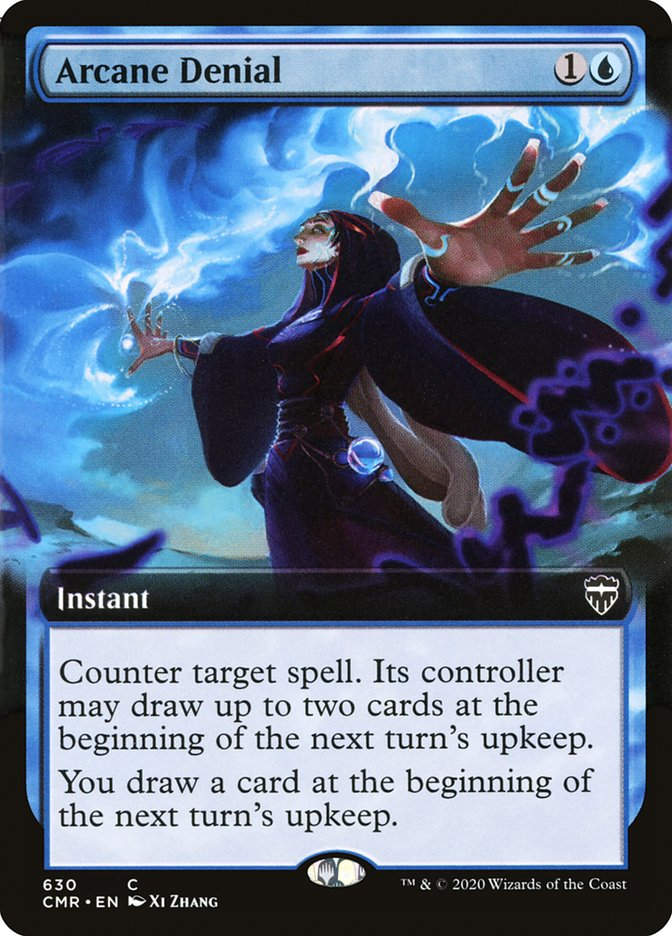 Arcane Denial (CMR) (630) / Extended Art