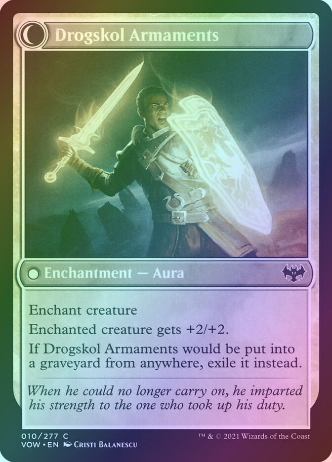 Drogskol Infantry // Drogskol Armaments (VOW) (10) / Foil — cara 2 de 2
