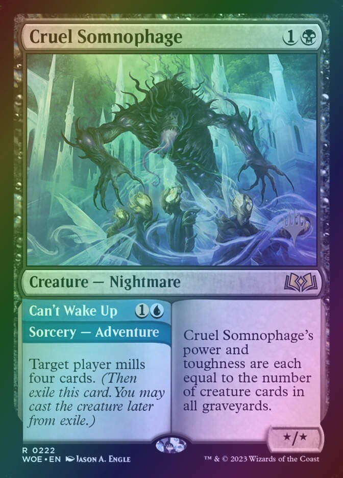 Cruel Somnophage // Can't Wake Up (PWOE) (222p) / Foil