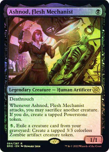 Ashnod, Flesh Mechanist (BRO) / Foil