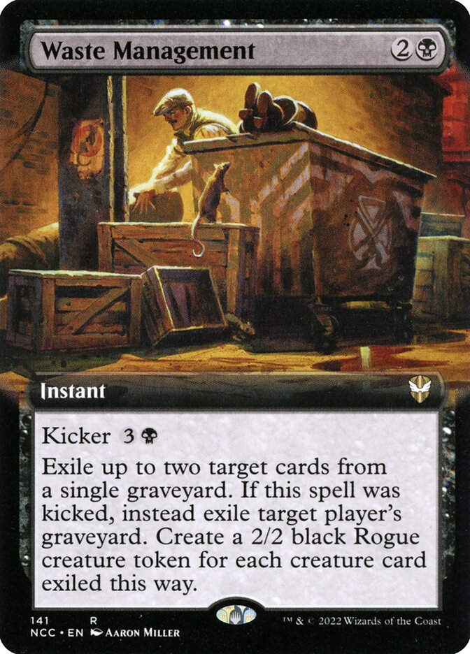 Waste Management (NCC) (141) / Extended Art