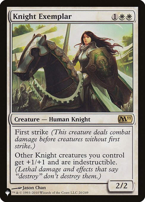 Knight Exemplar (PLST) (M11-20)